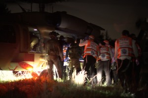 United Hatzalah - IDF Collaborative exercise (Credit: Ephraim Greenwald - Media Division United Hatzalah)