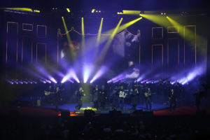 Jerusalem United Hatzalah concert in Jerusalem on Chol Hamoed Peasach. (Credit David Leff: United Hatzalah)