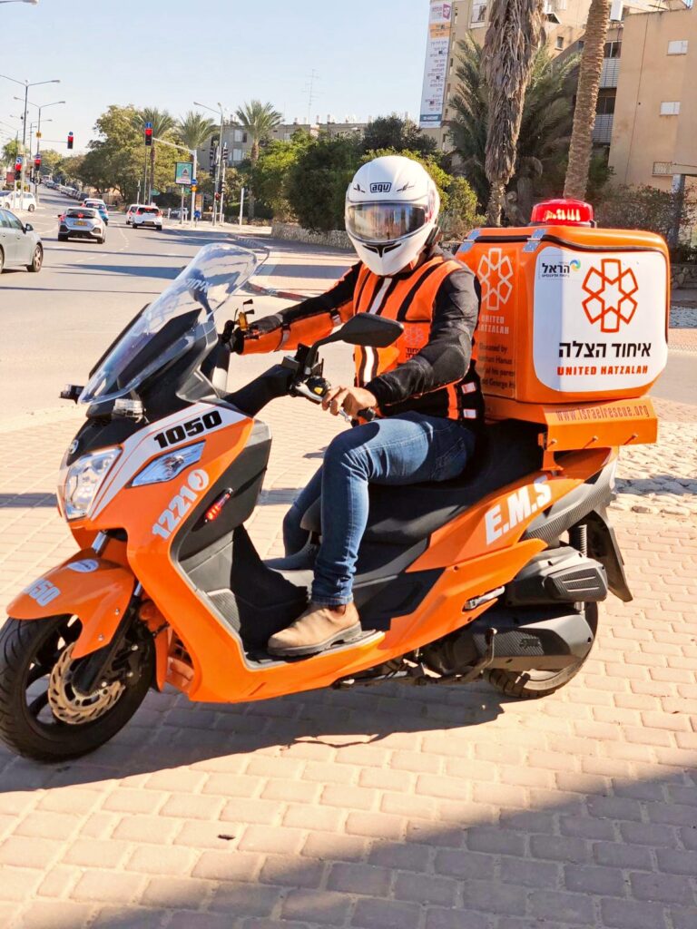 Adir on his ambucycle 768x1024 1