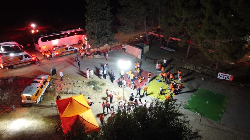 The scene of the MCI drill 1024x576 1