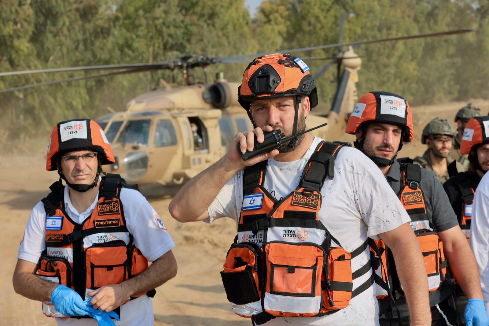 Helicopter radio